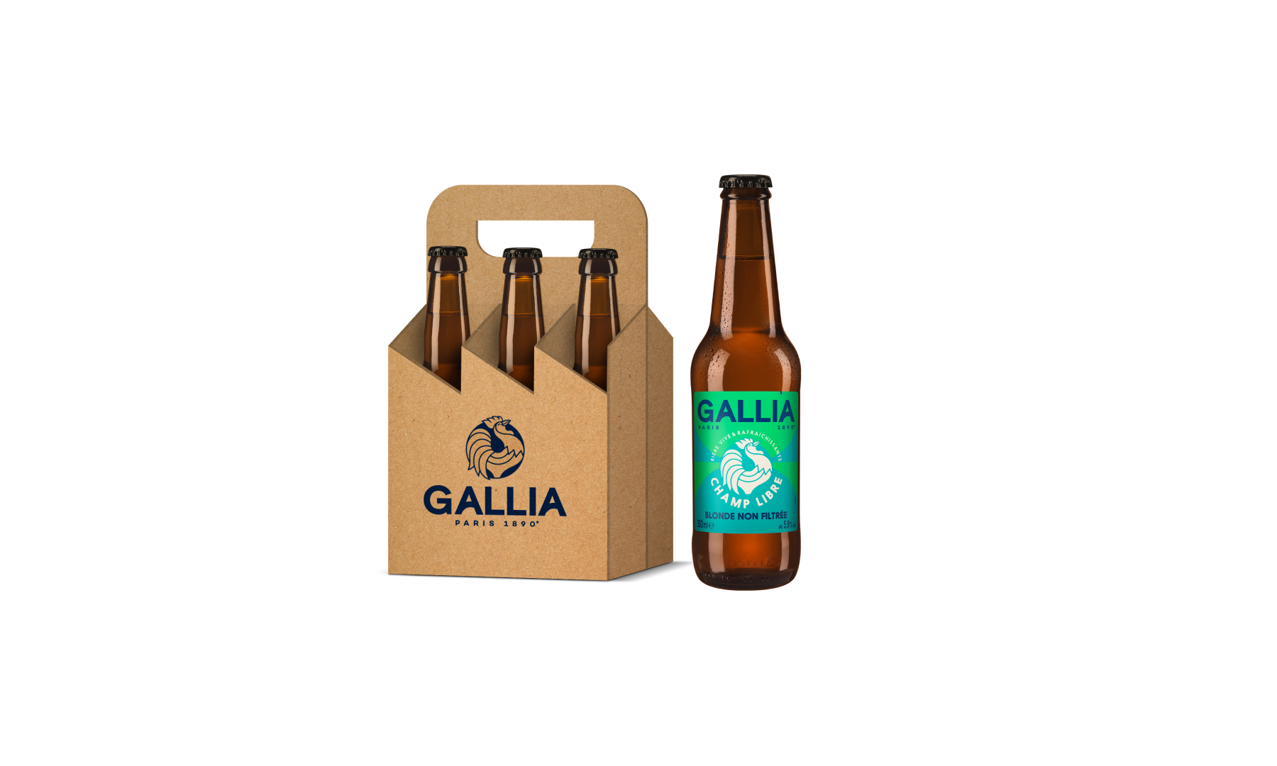 Gallia Champ Libre Bi Re Blonde Non Filtr E X Cl