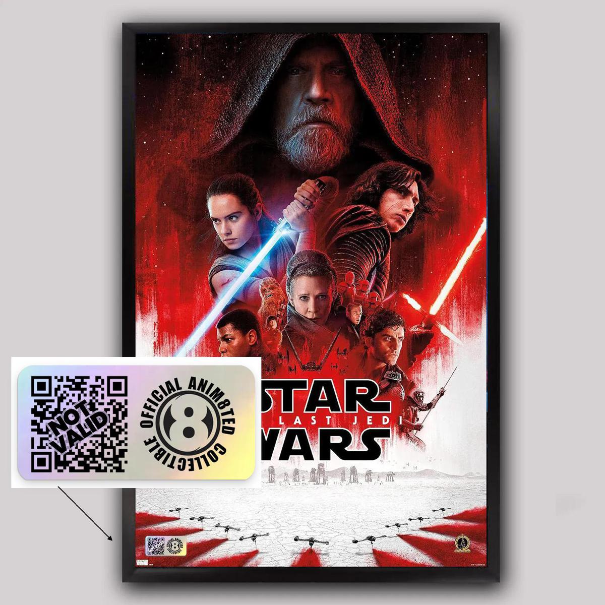版画 STAR WARS THE LAST JEDI plakat STAR WARS - THE LAST JEDI - sklep RockMetalShop.pl