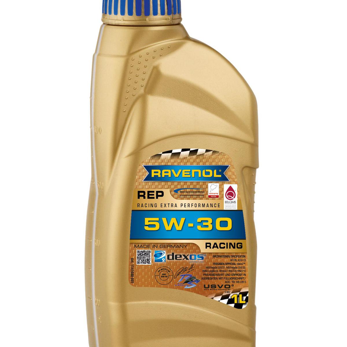 RAVENOL RSP Racing Super Performance SAE 5W-30 fue desarrollado junto con  Ralf Schumacher para el automovilismo y es ideal para