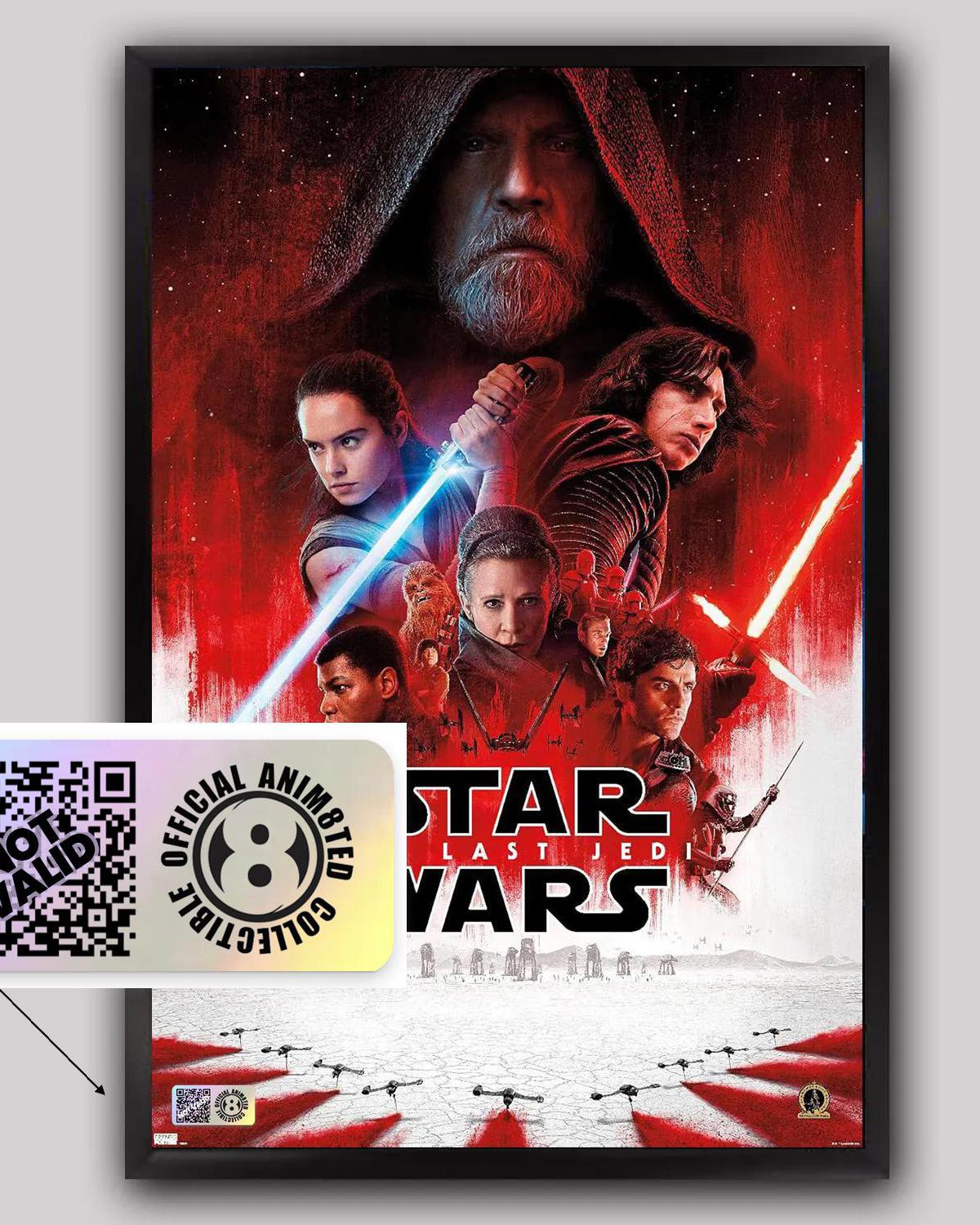 版画 STAR WARS THE LAST JEDI Star Wars The Last Jedi Remake Parody Movie Fernando Reza