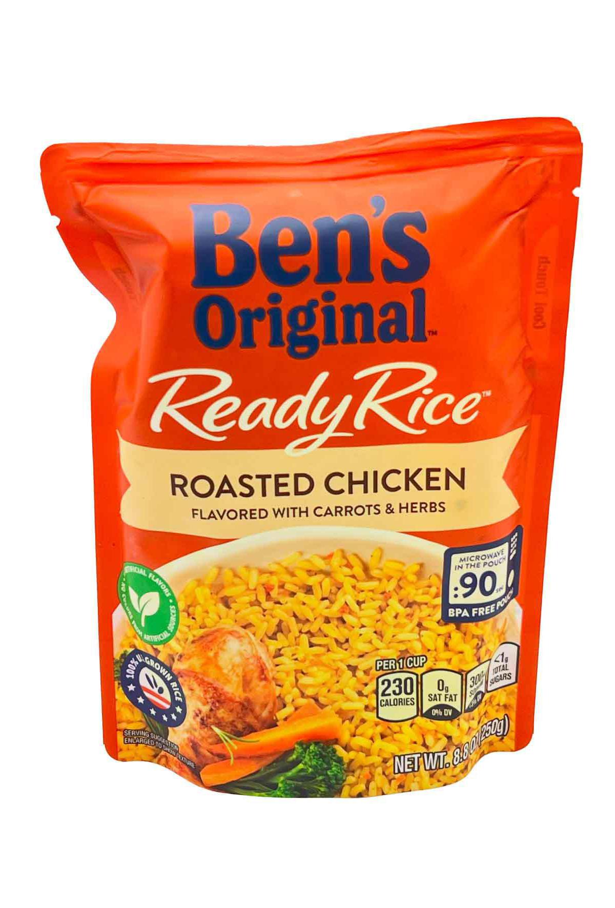 ＊Ｂen's＊ Ben's Original Ready Rice Roasted Chicken Flavored 8.8oz
