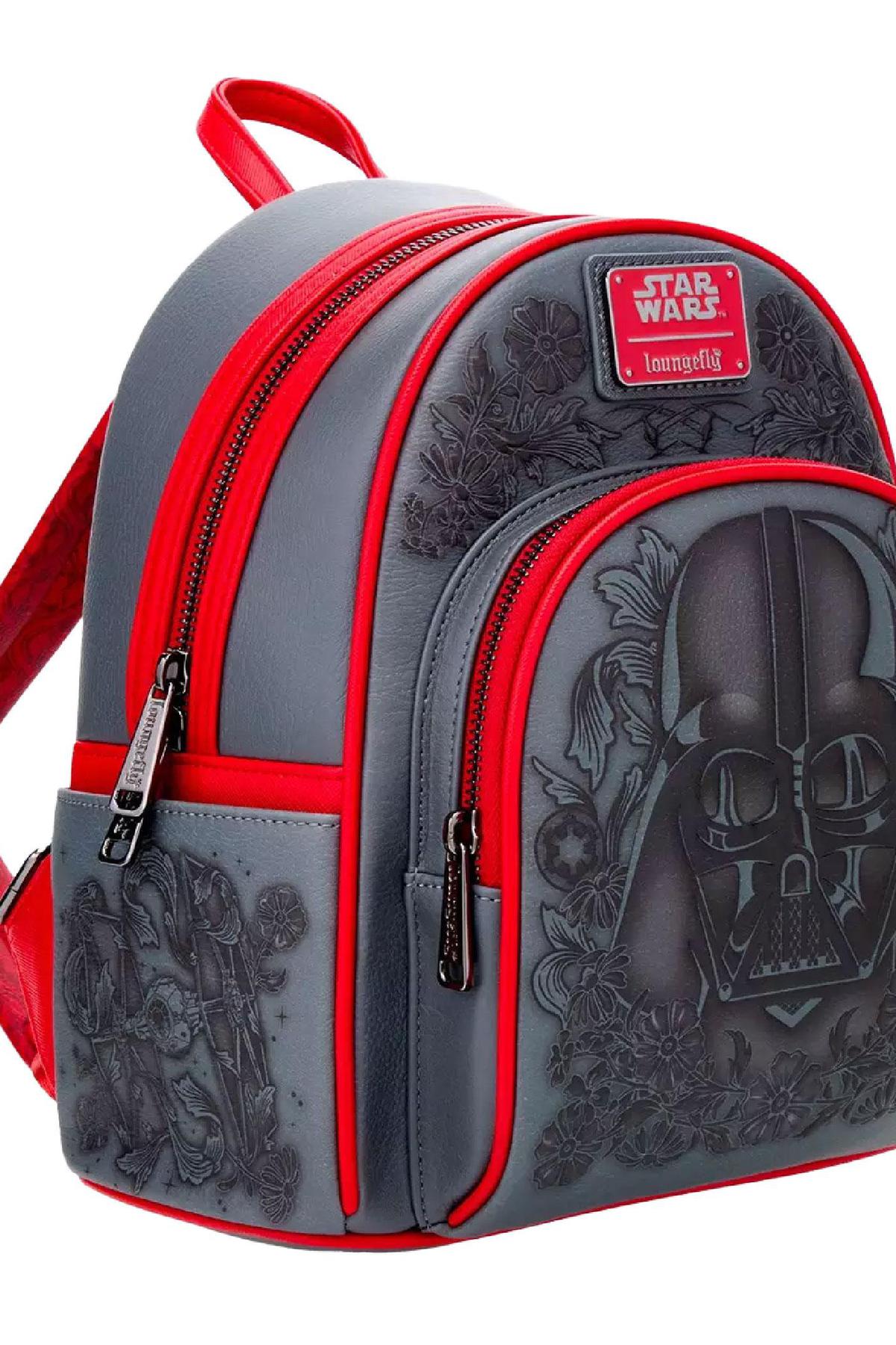 Loungefly Disney Star Wars Darth Vader Embossed Floral Mini Backpack NWT Loungefly Star Wars Darth Vader Floral Mini Backpack  main image 2