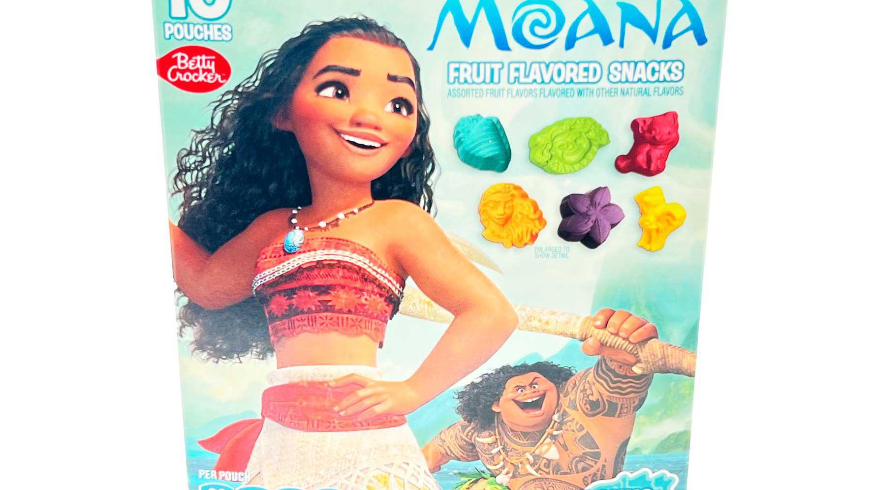 nanamomo1225② Betty Crocker Moana Fruit Flavored Snacks 10 Count 8oz