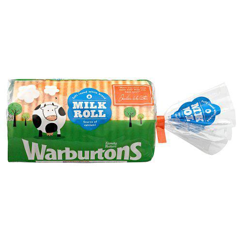 Warburtons Milk Roll White Bread