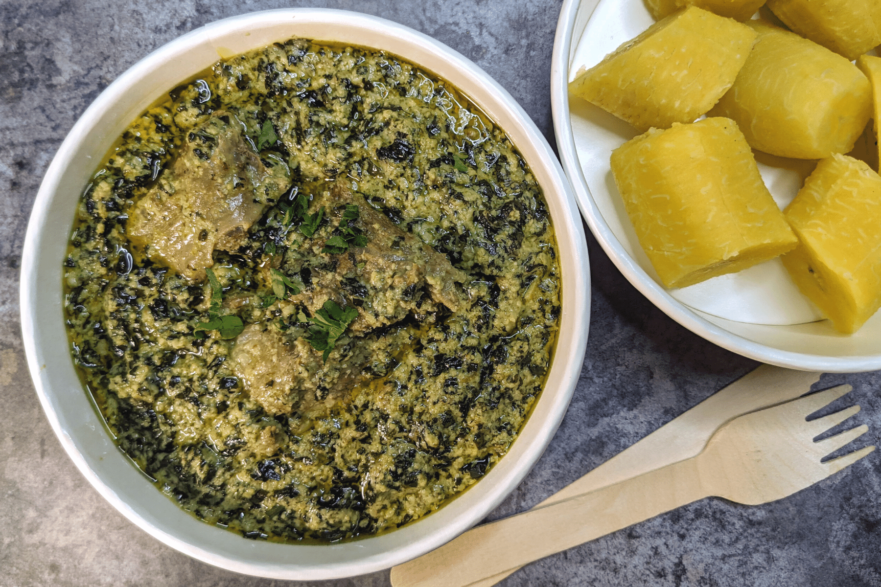 Ndolè viande L' Afrika Restaurant Paris EBlack Eats Ndolè viande L' Afrika Restaurant Paris EBlack Eats