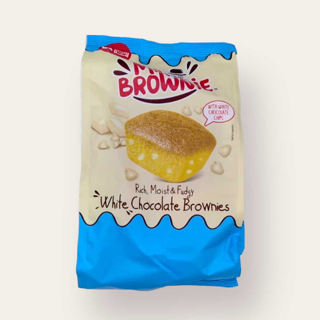 MR. Brownie, goût Chocolat blanc brownies