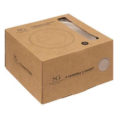 ASSIETTE DESSERT MARIE NUDE D20