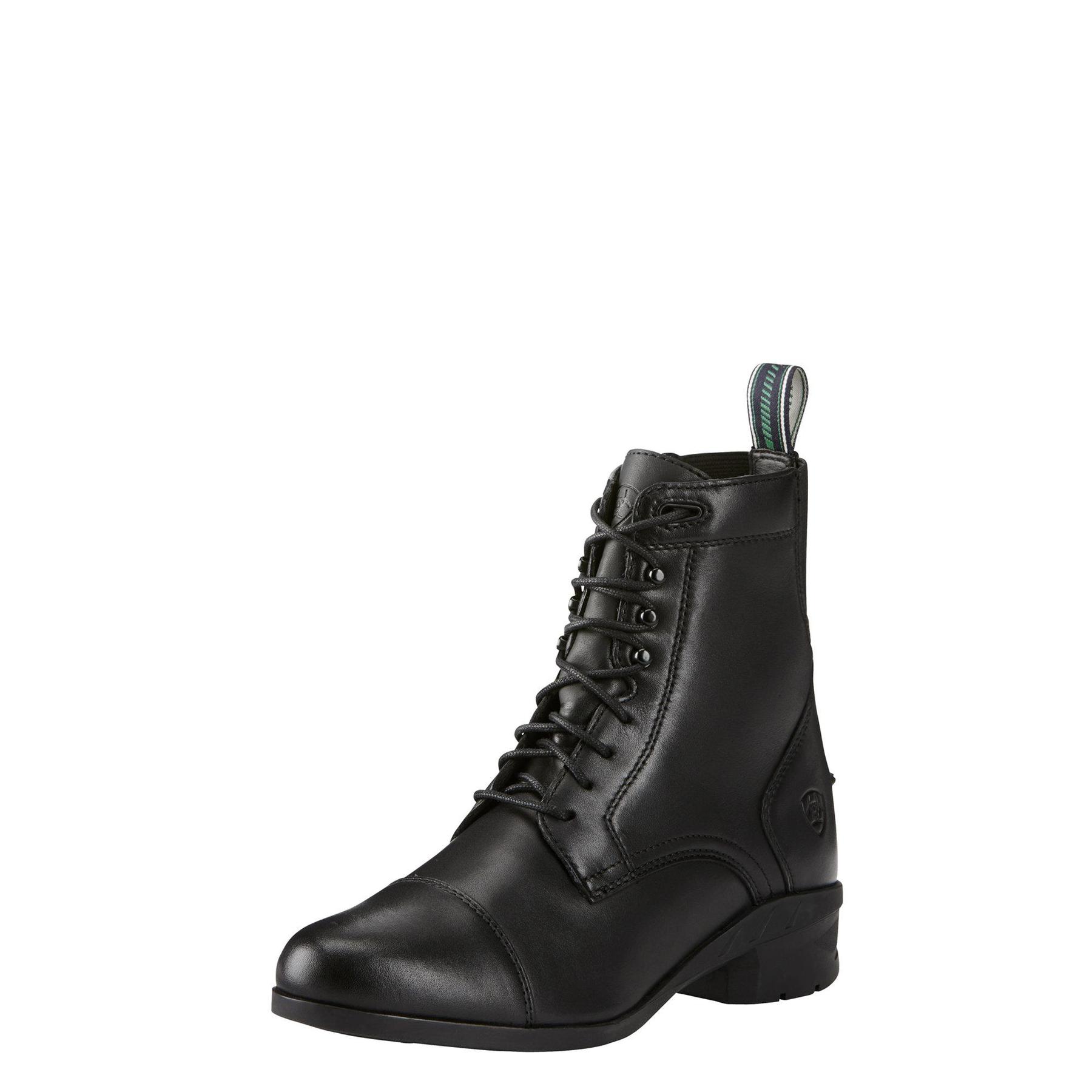 Bottes D'équitation Ariat Black Performer Pro VX Paddock - Lacets - Noir - Taille 10 B (Femme) - Occasion