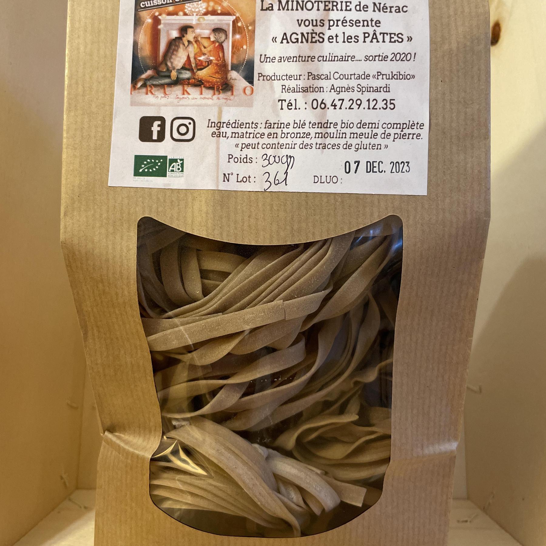 Actibio -- Tagliatelles blé blanc aux œufs bio Vrac