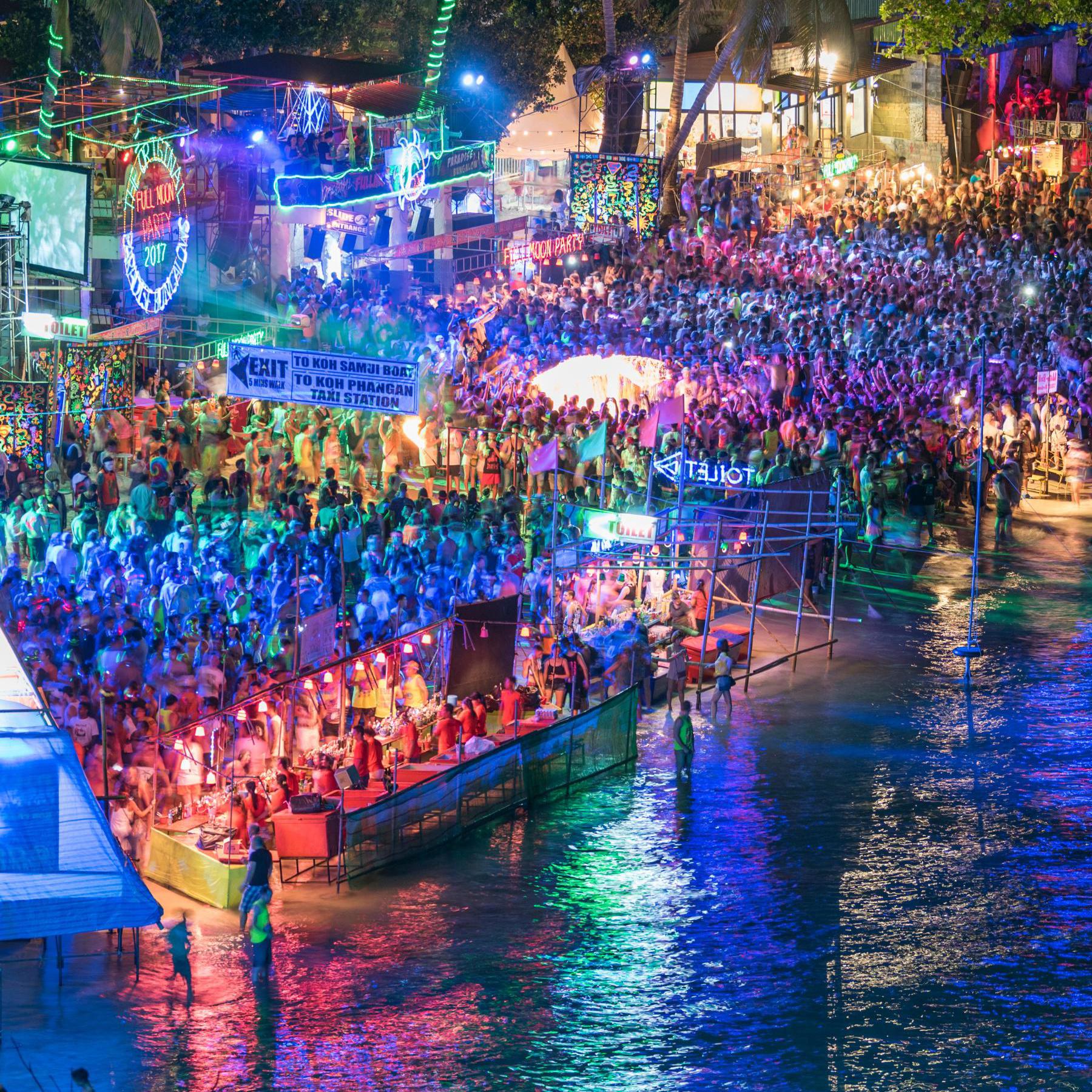 Full Moon Party Transport A/R Depuis Koh Samui