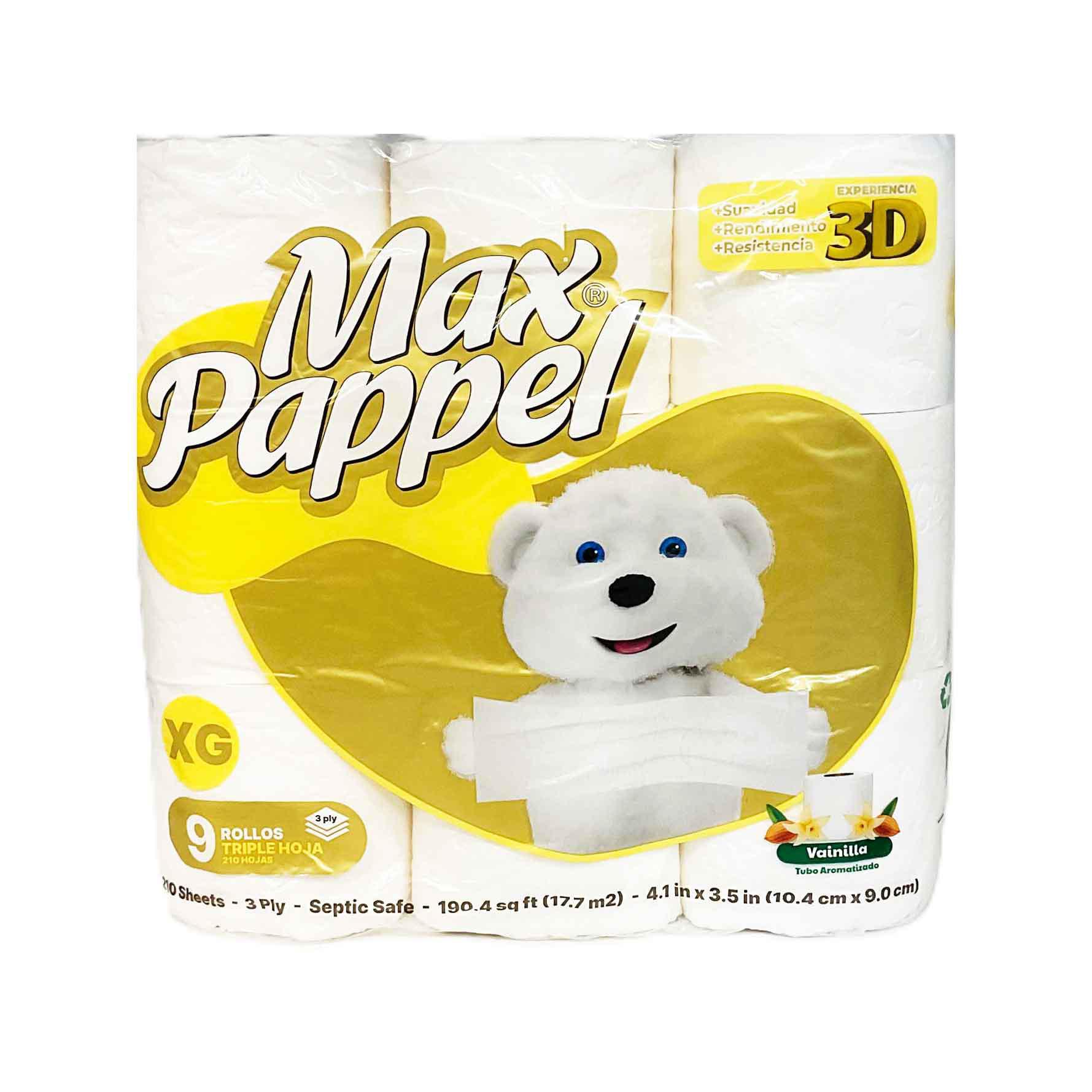 MAX PAPPEL TRIPLE HOJA PAPER XG