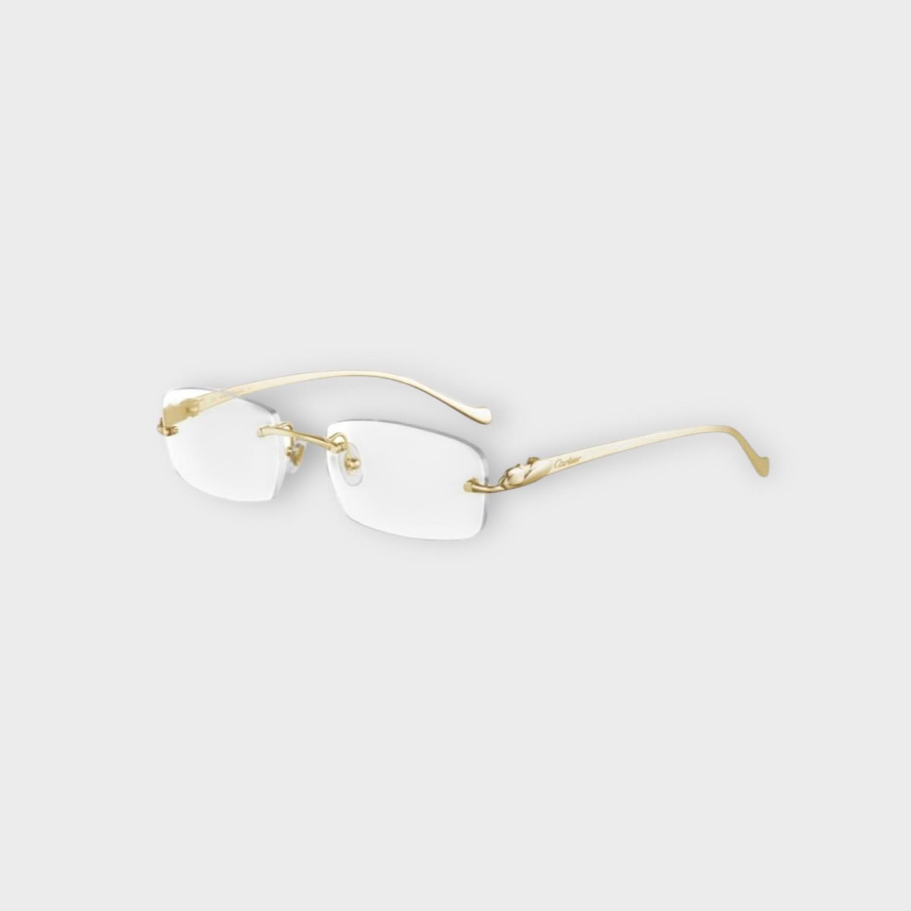 Lunettes de vue Cartier Panthère CT0568O Couleur de monture Doré