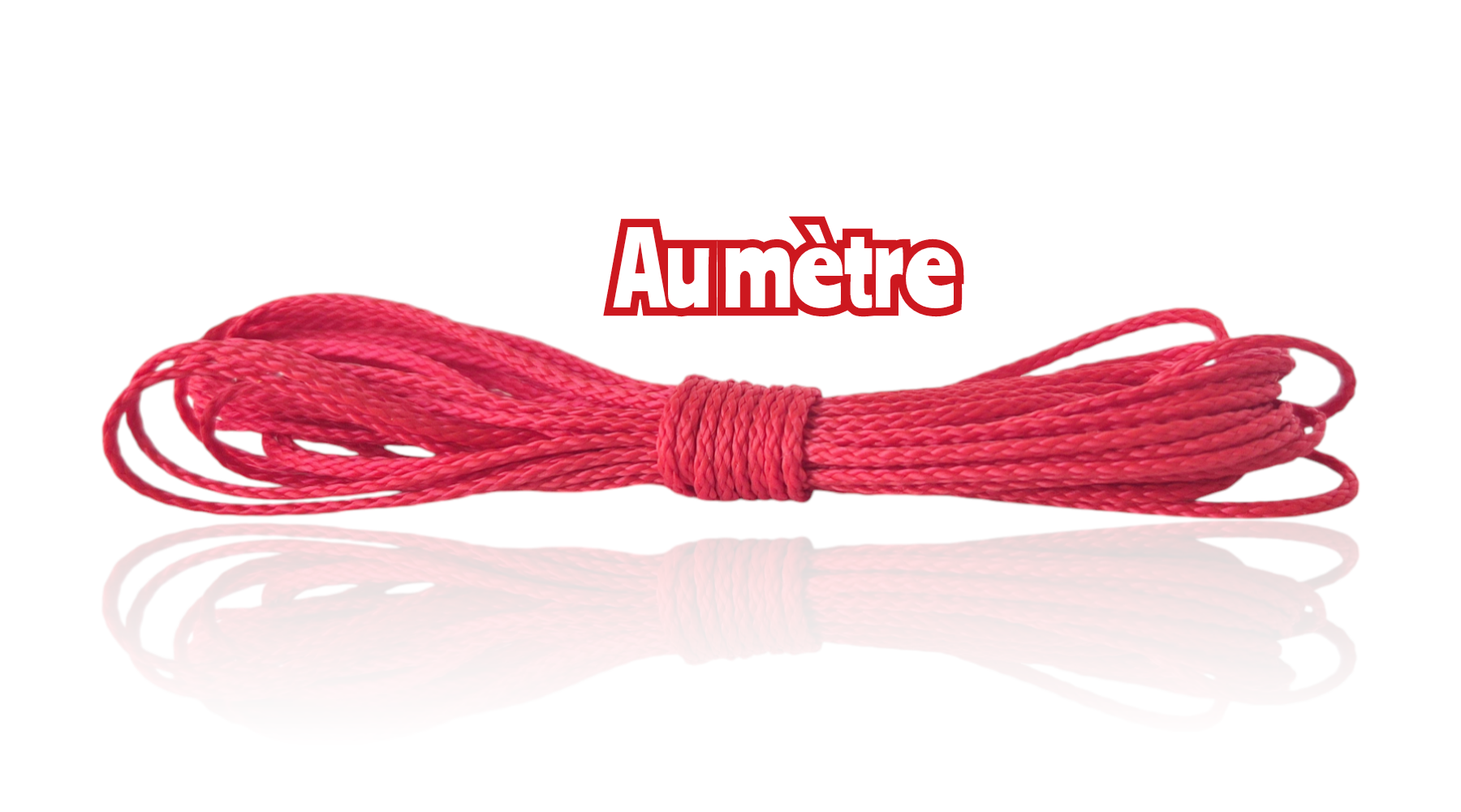 Fil ROUGE pp-polyester 1,5mm