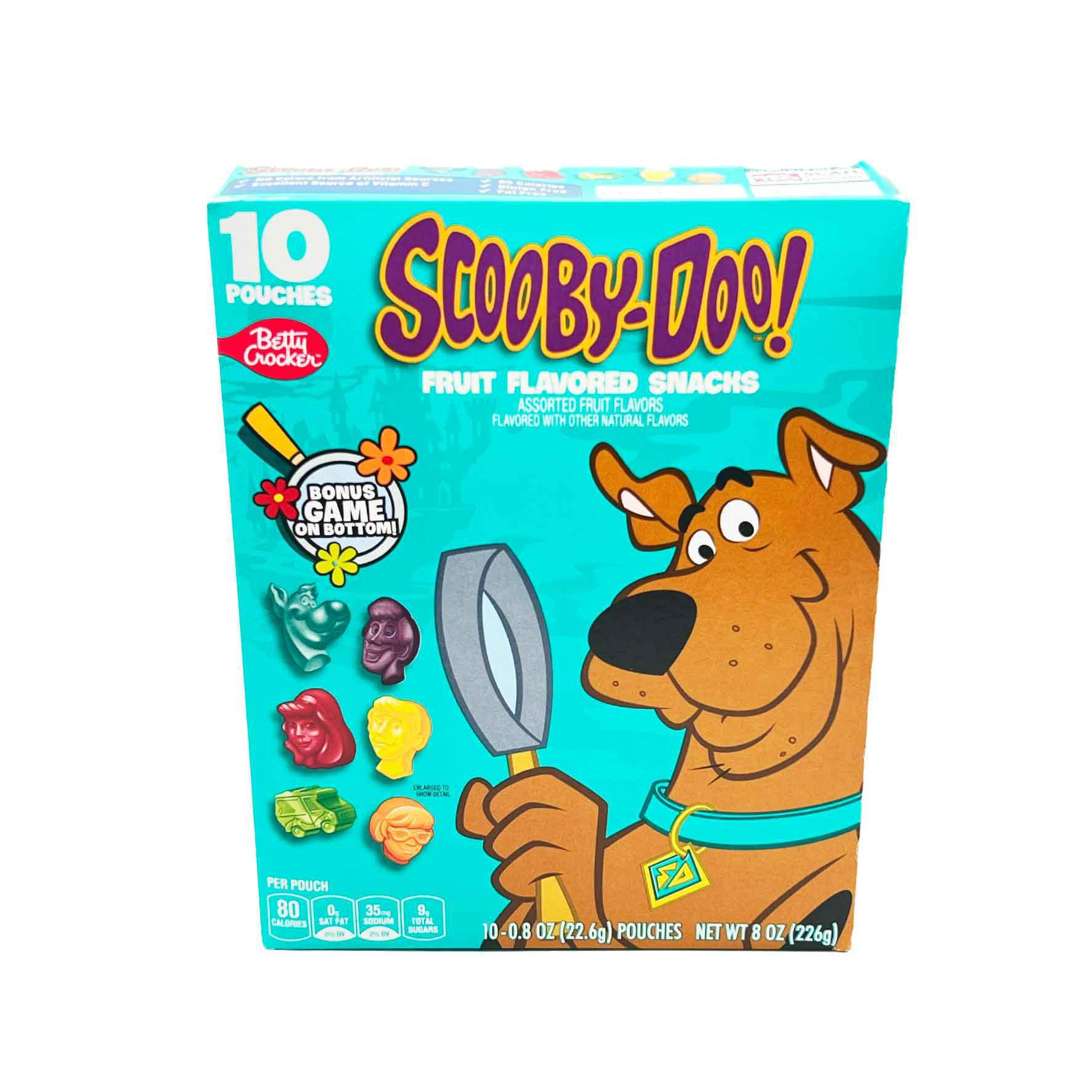 Betty Crocker Scooby-Doo Fruit Flavored Snacks Assorted Fruit Flavors ...