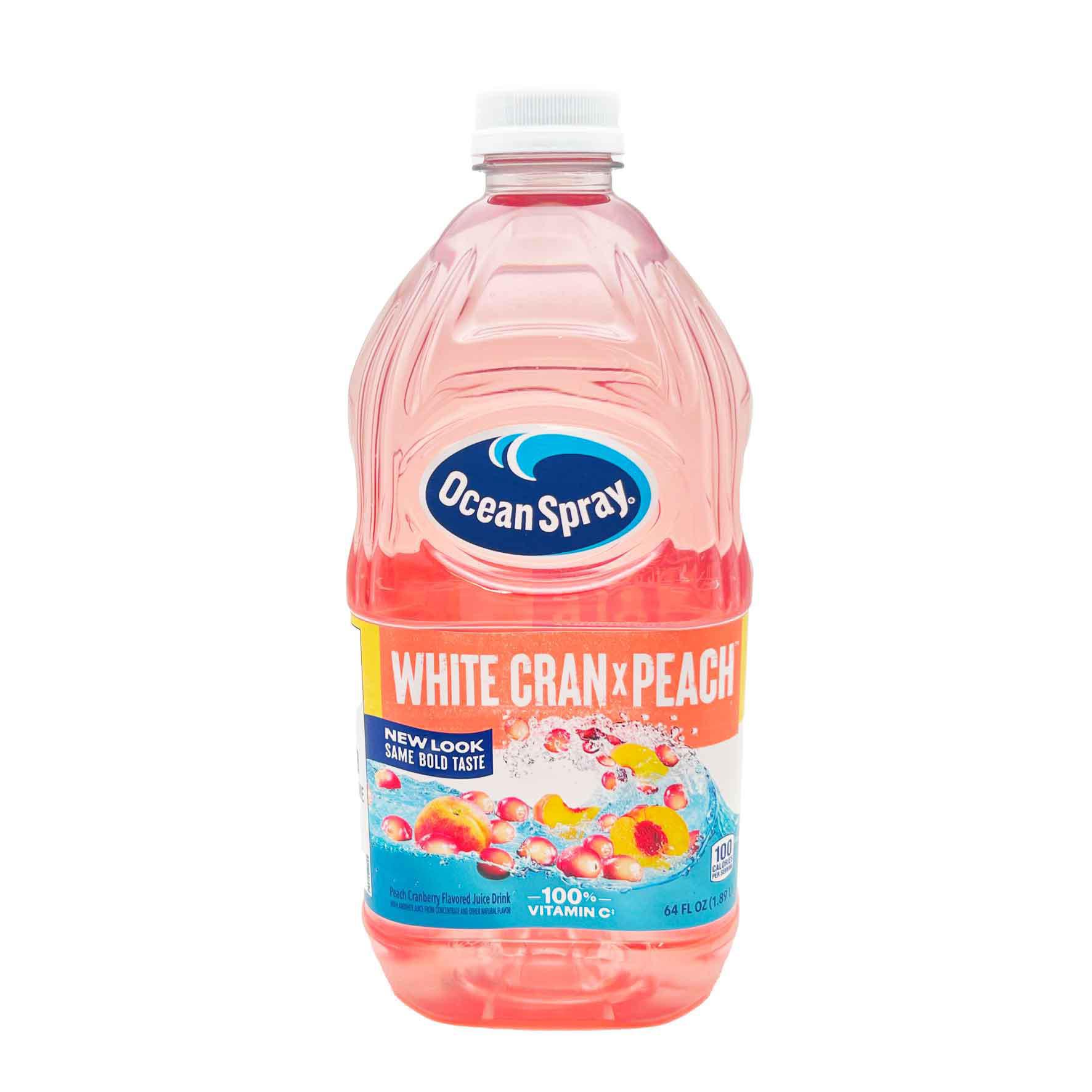 Ocean Spray White Cranberry Peach Juice 64 Fl Oz