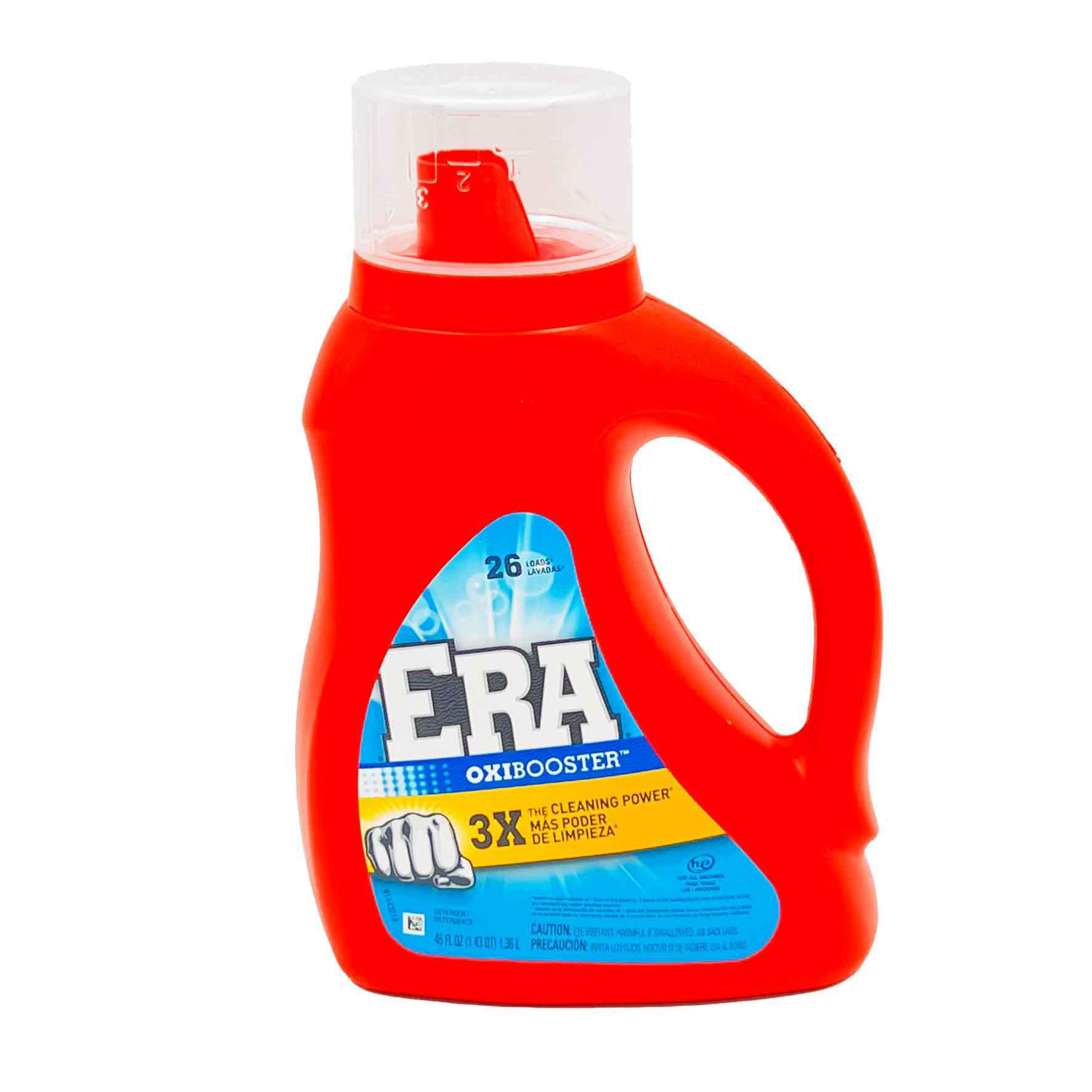 Era Oxibooster Liquid Laundry Detergent 26 Loads 46 Fl Oz