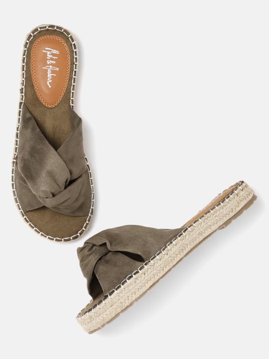 Mast and harbour shop open toe flats