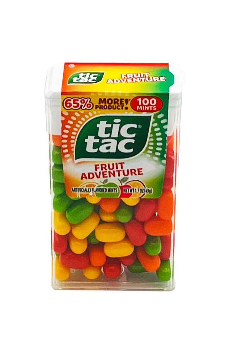 Tic Tac Single Fruit Adventure 100ct/1.7oz