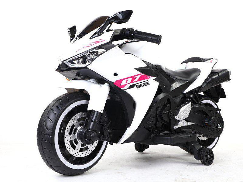 Electric Kids' Motorcycle 888 – 12V 4.5A Battery – with Training